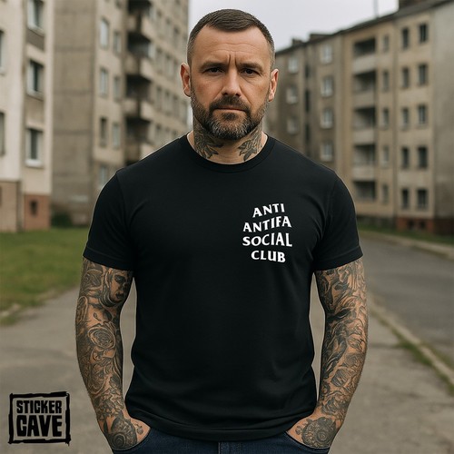 Shirt anti antifa - "anti,
