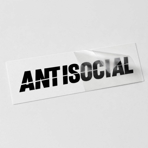 Antisocial autoaufkleber - autoaufkleber, –
