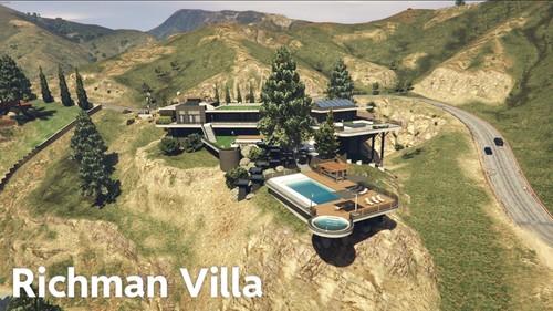 Gta online richman villa - online,