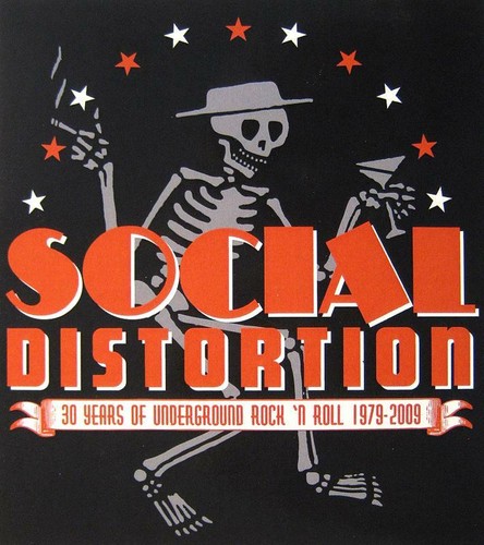 Social distortion aufkleber - social,
