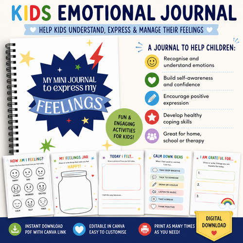 Kinder emotionales tagebuch - kinder,