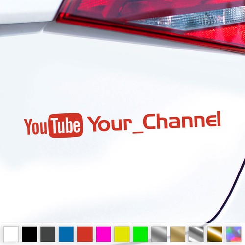 Username youtube aufkleber - username,