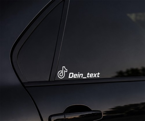 Tiktok auto aufkleber - aufkleber, |