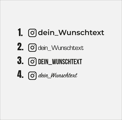 Instagram name auto - 2x,