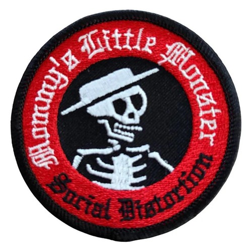 Social distortion runder patch - runder,