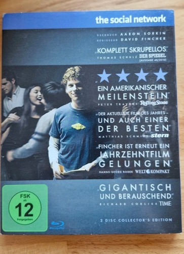 The social network blu - the, blu-ray