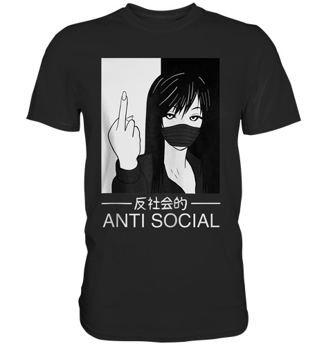 Anti social japanese - japanese, anime